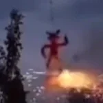 theres a shadow on the wall