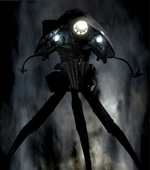 Fighting Machine(Tripod) -War of The Worlds Rising from Water