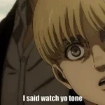 YOU KINDA SMELL LIKE A BAKA EREN YEAGER MEME