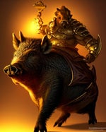 hog rider vocoded to something