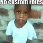 un bambino col pp nero