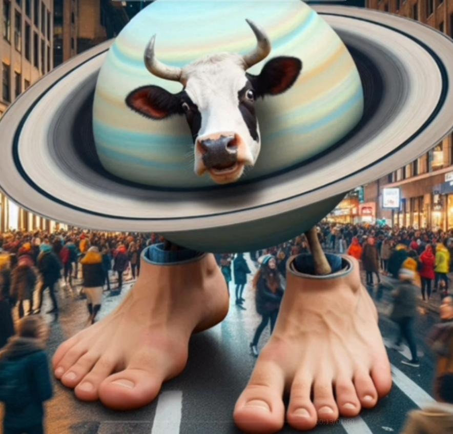 La vaca saturno saturnita by YogurtTree