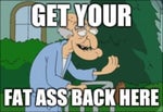 Herbert : Family Guy Fat ass