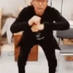 Chinese old lady singing