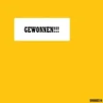 GEWONNEN!!!