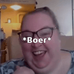 Erica laat een boertje