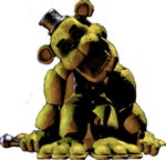 FNAF1 Jumpscare Golden Freddy