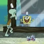 squidward walking