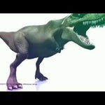 That one meme where the Dino is dancing