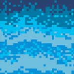 Pixelated Waves