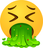 Bruit de vomissement