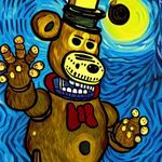creepy golden Freddy scream