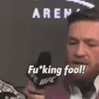 Conor Mcgregor thank you sir