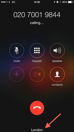 Outgoing iPhone Call Dial Sound Effect