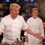 What are you doing, Melinda? Gordon Ramsay Hell's kitchen