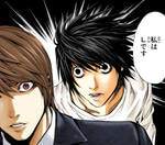 L saying "I'm L."