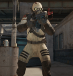 Combine Grunt bodypack explosion 2