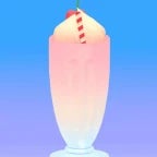 Toma milkshake de Morango