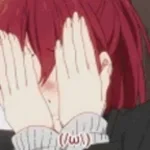 Para que eu to ficando vermelha