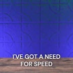 Bitte Geschwindigkeit , Ich brauch das