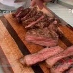 the biggest beef steak (loud)