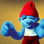 Smurf cat even deeper than dee
