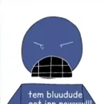 my bluudud impression [PS I AM BLUUDUD]