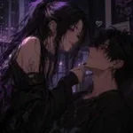 soft flirty anime style