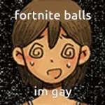 fortnite balls im gay
