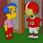 Bart - A ver, Milhouse, prueba mi concha