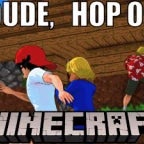 hopp inn på minecraft