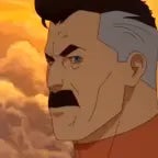 Invincible  Mark Punches Omni Man As Hard As He Can