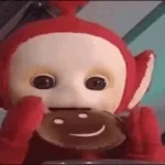 Po saying "Bye-Bye"