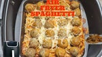 spaghetti in the airfryer