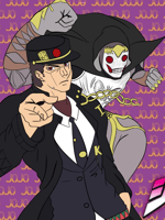 TUSK ACT 4 with JOHNNY JOESTAR THEME JoJo Steel Ball Run Manga