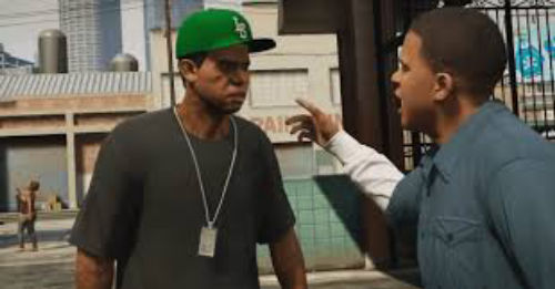 GTA 5- Lamar Davis- Yours a bitch