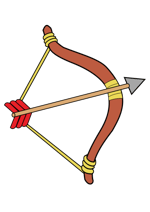 Bow and arrow