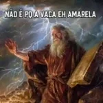 não é porque a vaca é amarela