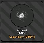 Slap Battles Blizzard slap effect