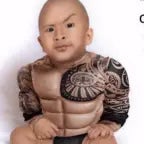 Mon bébé est tout bleu