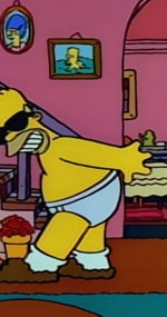 Homer Simpson : The Simpsons Uhh, yeah