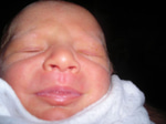 One Month Old Baby Crying