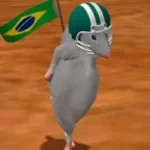 They wear brazil shirt and they are not from brazil