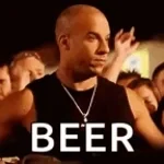 hay una escena En qué vin diesel