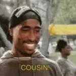 rell caping on his cousin