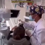 Dentist mouth suction device sound effect