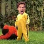 Kid getting beat
