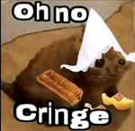 oh no, cringe (dutch)