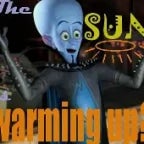 warming up the sun is warming up