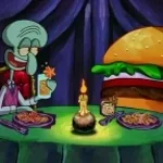 where to start, just you and me Squidward Spongebob